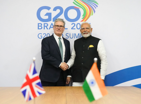 PM Modi and UK PM Keir Starmer Discuss Reviving Trade Talks During G20 Summit