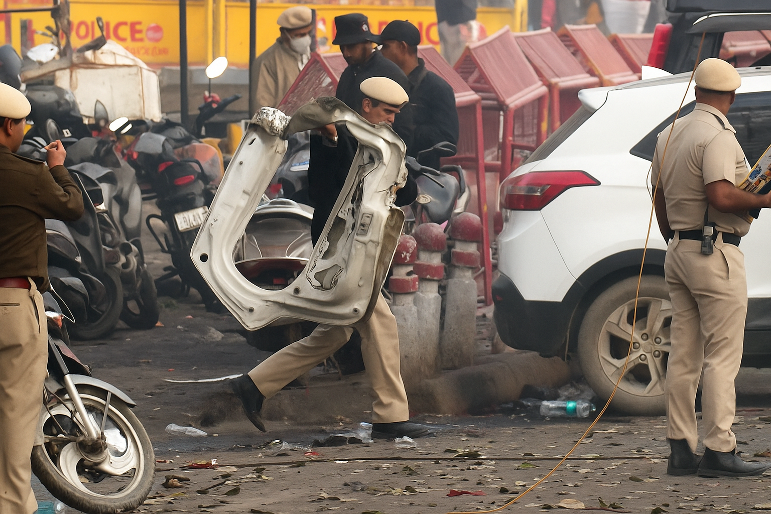 Delhi Red Fort Blast Live Updates: 12 Dead, High Alert in the Capital as Investigation Intensifies